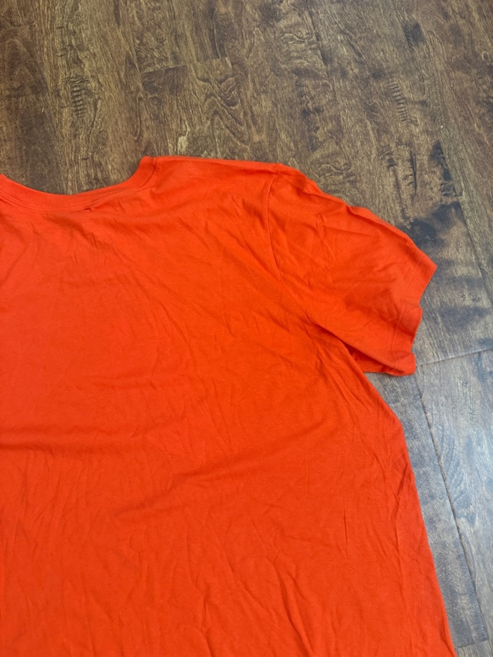 Nike Men's Bright Orange Graphic Swoosh Tee Size XXL - Picture 12 of 15